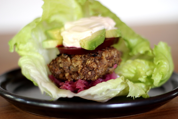 Oat-crusted Burgers / HOMEGROWN KITCHEN