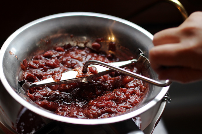 Homemade Plum & Tomato Sauce | HOMEGROWN KITCHEN