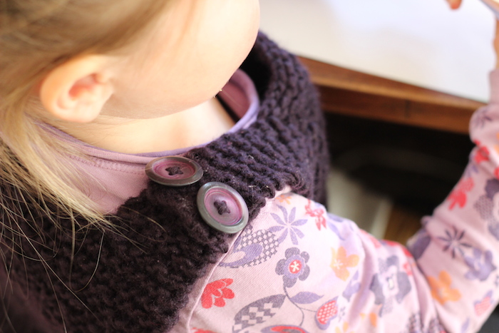 Knitted Pebble Vest \ HOMEGROWN KITCHEN
