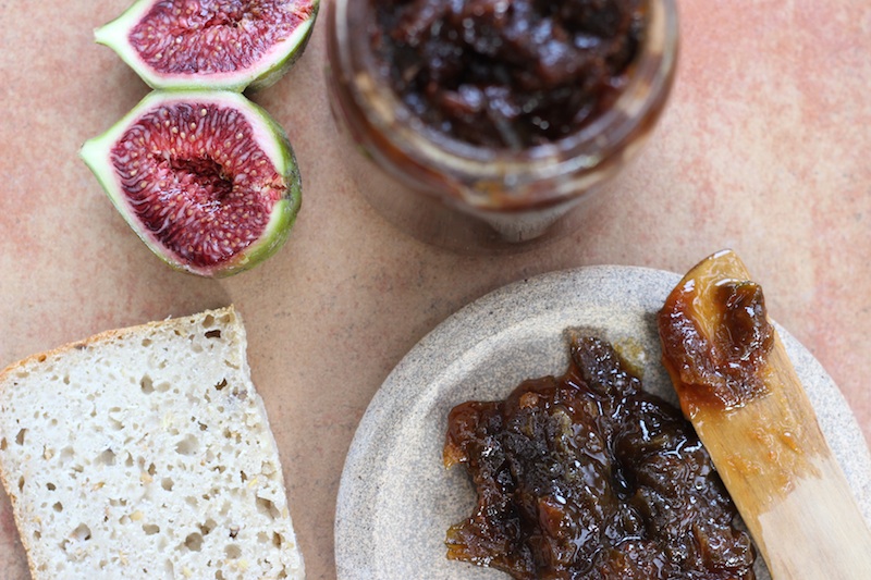 Slow-cooked Fig & Lemon Jam | Homegrown Kitchen by Nicola Galloway