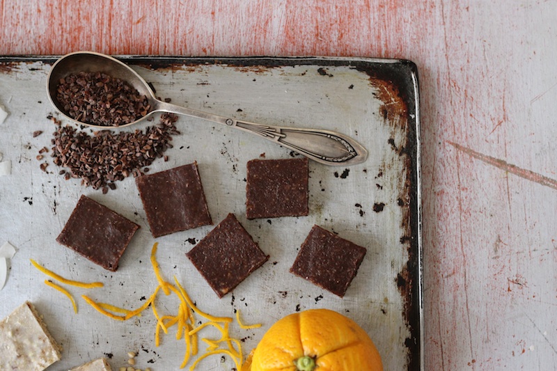 RAW Mayan Chocolate Fudge / Homegrown Kitchen