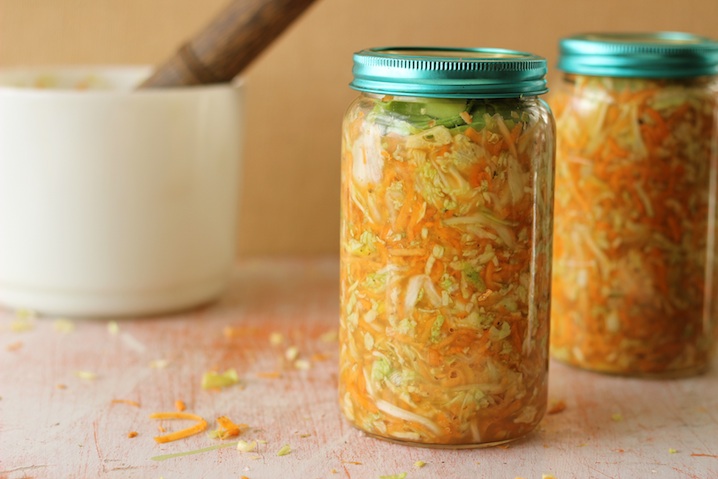 Cortido: Latin American Style Sauerkraut | Homegrown Kitchen