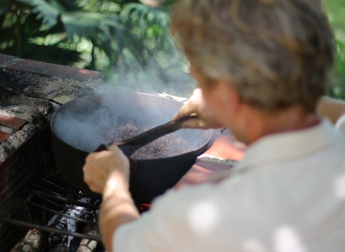 Roasting Coffee / Homegrown Kitchen
