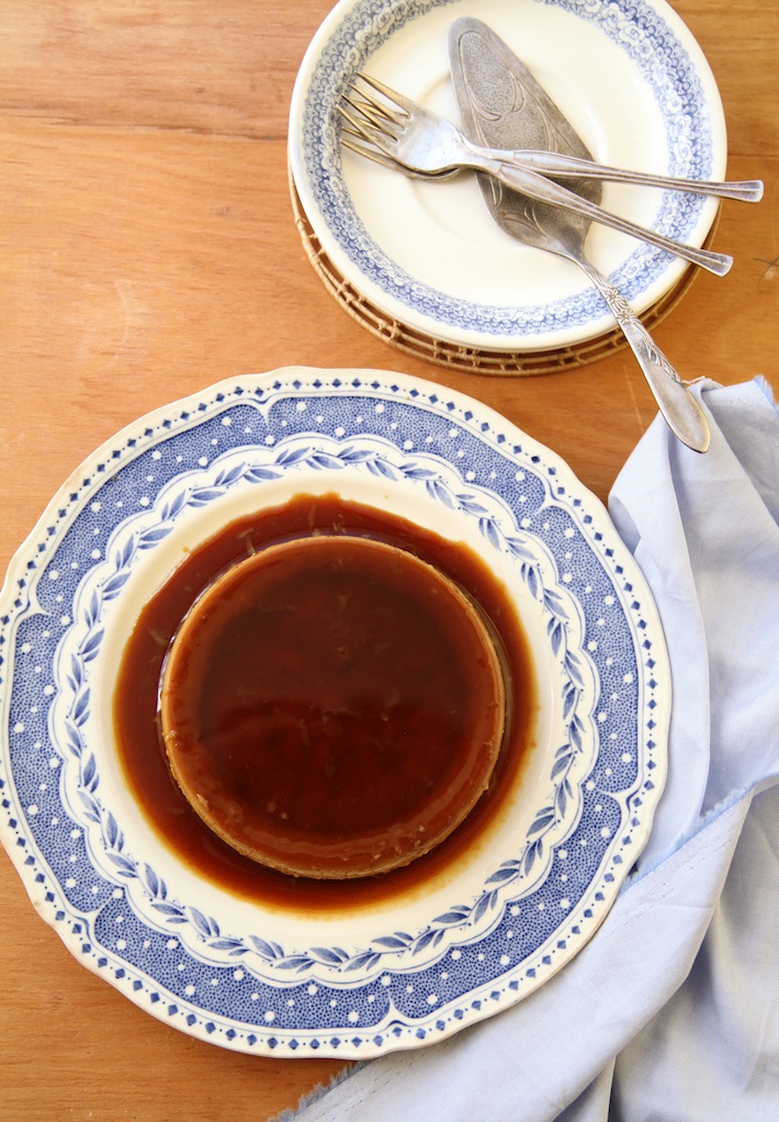 Salted Caramel Coconut Flan | HOMEGROWN KITCHEN