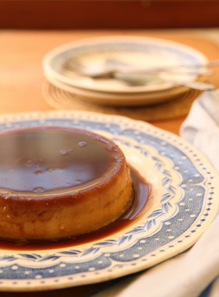 Salted Caramel Coconut Flan | HOMEGROWN KITCHEN