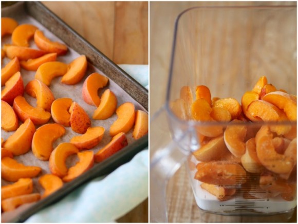 Dairy-free Apricot Ice Cream / HOMEGROWN KITCHEN