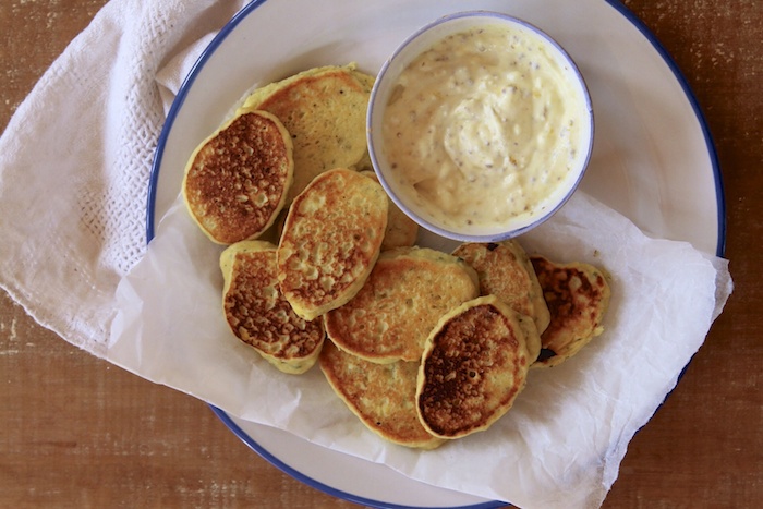 Sweet Corn & Pesto Nugget | HOMEGROWN KITCHEN