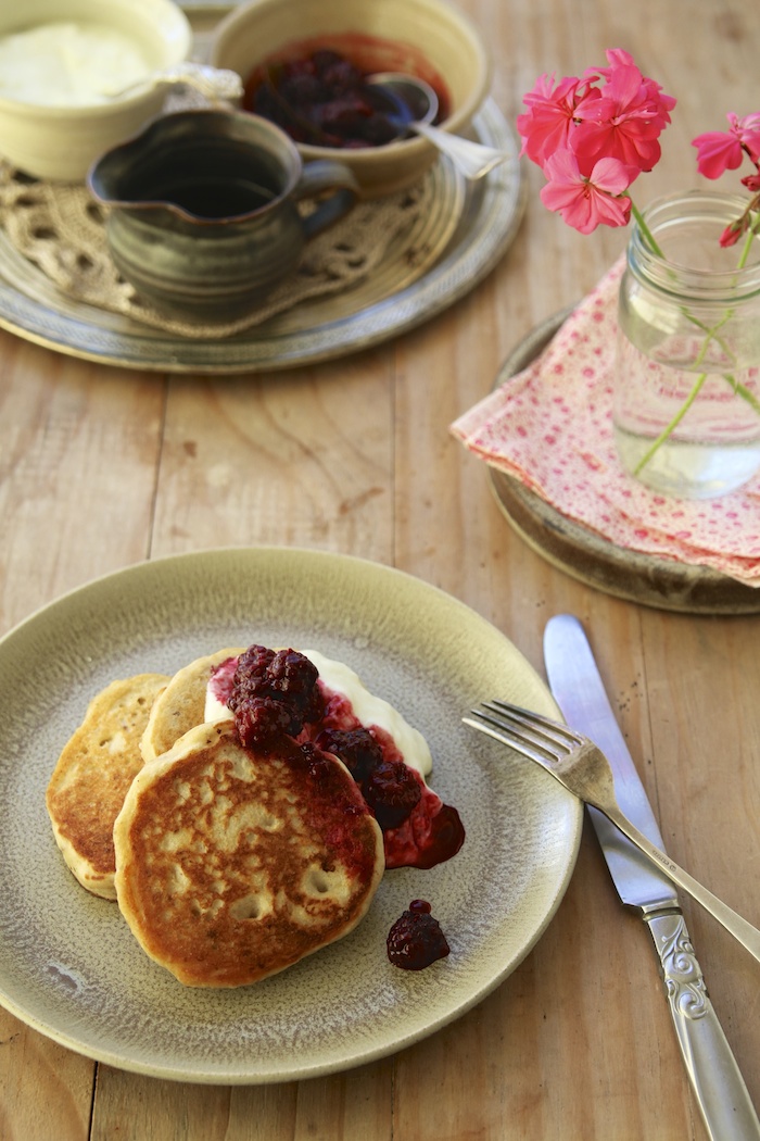 Sourdough Brunch Hotcakes | HOMEGROWN KITCHEN