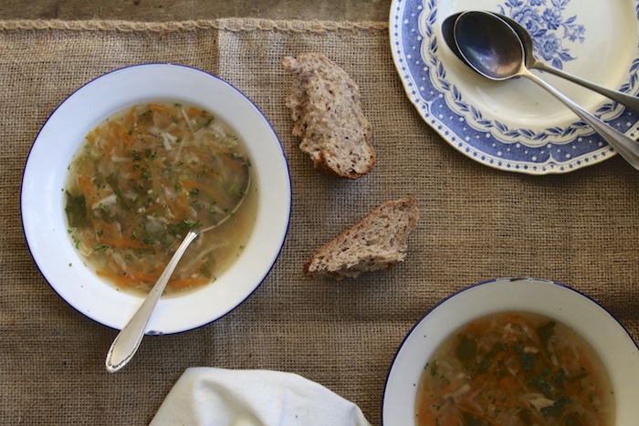 Nourishing Chicken Soup / HOMEGROWN KITCHEN
