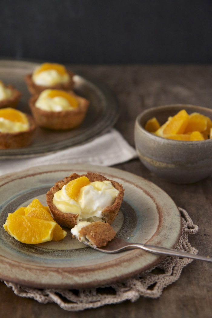 Little Rustic Tart w/ Creamy Orange Curd | HOMEGROWN KITCHEN