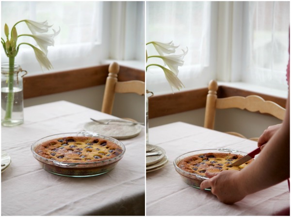 Cherry & Hazelnut Clafoutis | HOMEGROWN KITCHEN