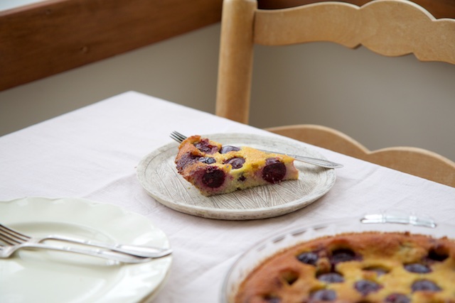 Cherry & Hazelnut Clafoutis | HOMEGROWN KITCHEN