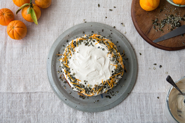 Spiced Carrot & Orange Cake | HOMEGROWN KITCHEN