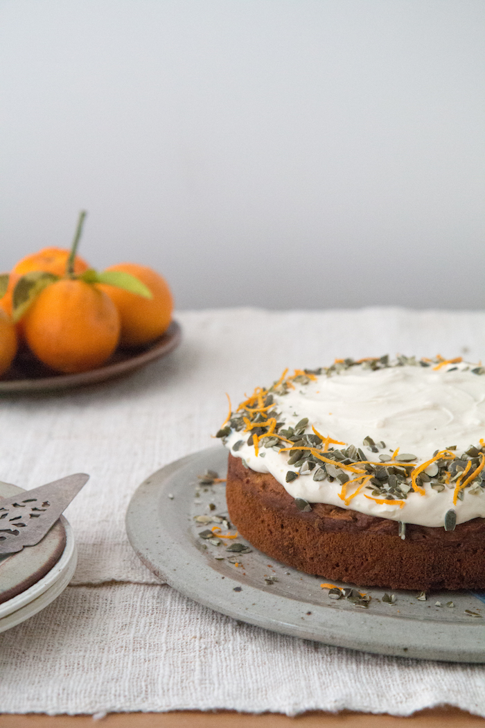 Spiced Carrot & Orange Cake | HOMEGROWN KITCHEN
