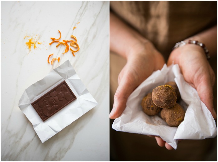 Orange-Kissed Chocolate Truffles | HOMEGROWN KITCHEN