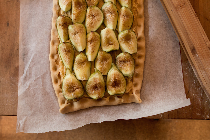 Fig Hazelnut Frangipane Tart | HOMEGROWN KITCHEN