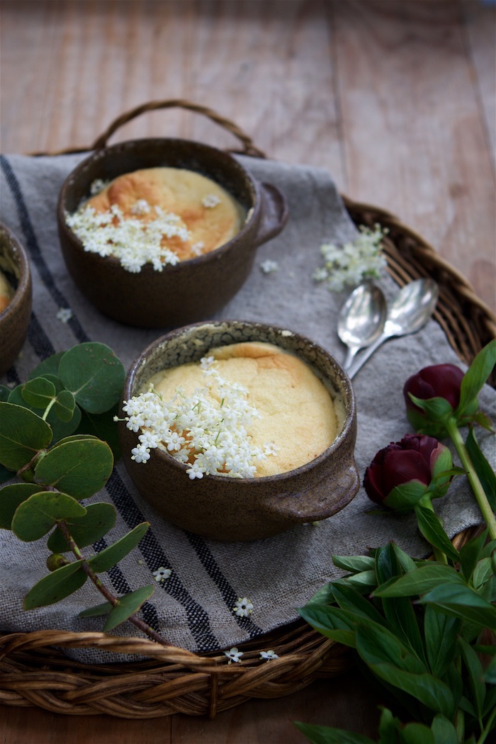 Lemon & Elderflower Honey Pudding | HOMEGROWN KITCHEN